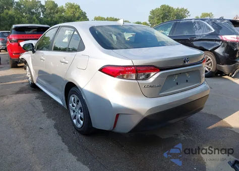 2025 Toyota Corolla Hybrid Le from USA, damaged, VIN JTDBCMFE8S3096987